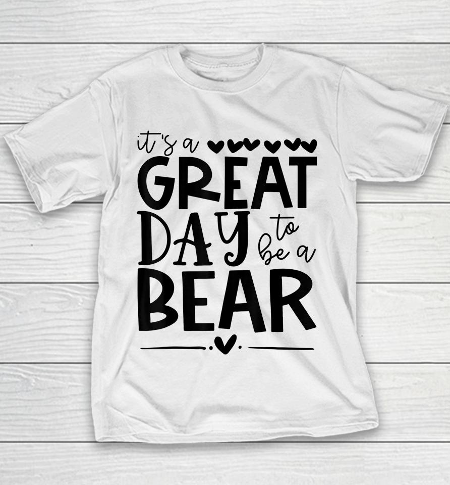 Bears School Sports Fan Team Spirit Mascot Gift Great Day Youth T-Shirt