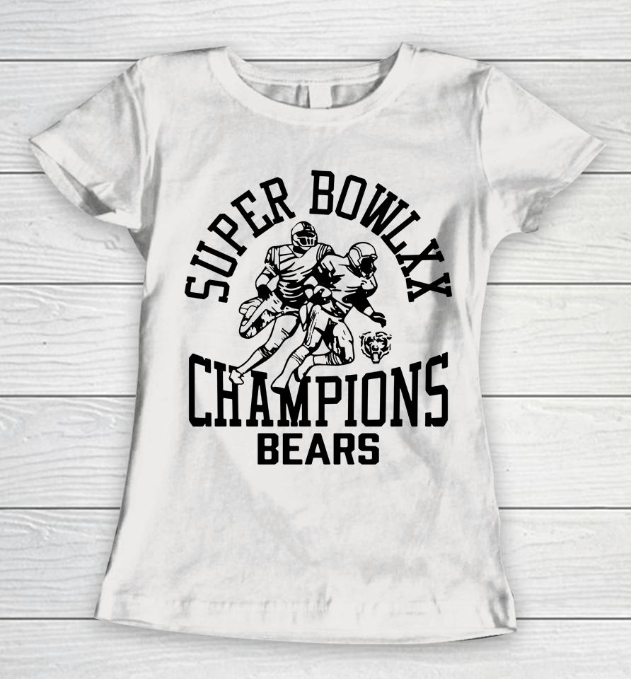 Bears Super Bowl Xx Champs Women T-Shirt