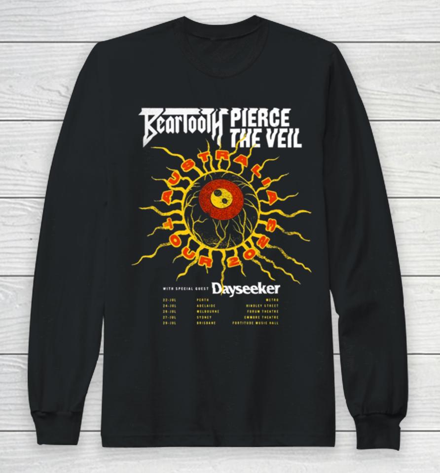 Beartooth X Pierce The Veil Australia Tour 2023 Long Sleeve T-Shirt
