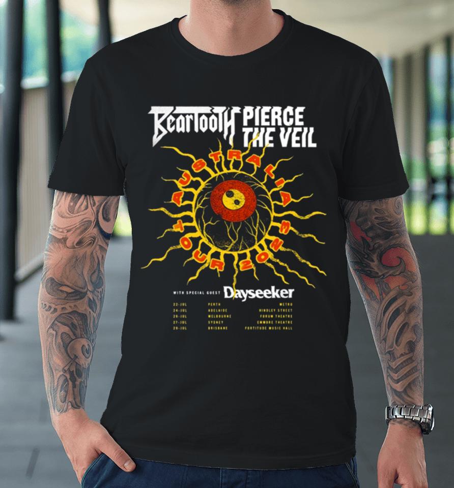 Beartooth X Pierce The Veil Australia Tour 2023 Premium T-Shirt