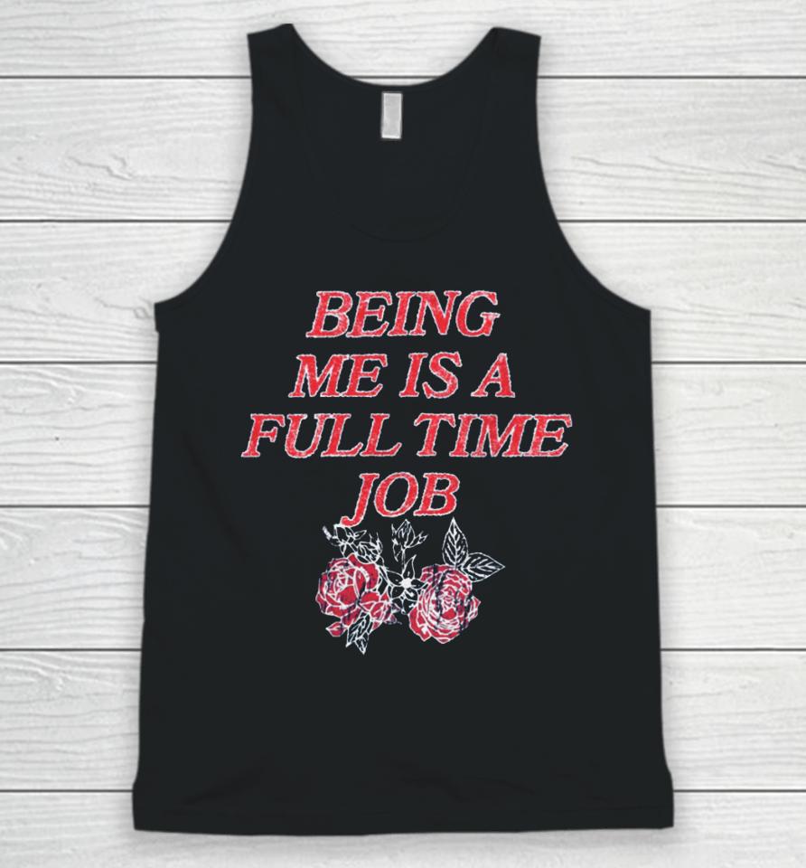 Beautiful Bastard Being Me Is A Full Time Job Unisex Tank Top