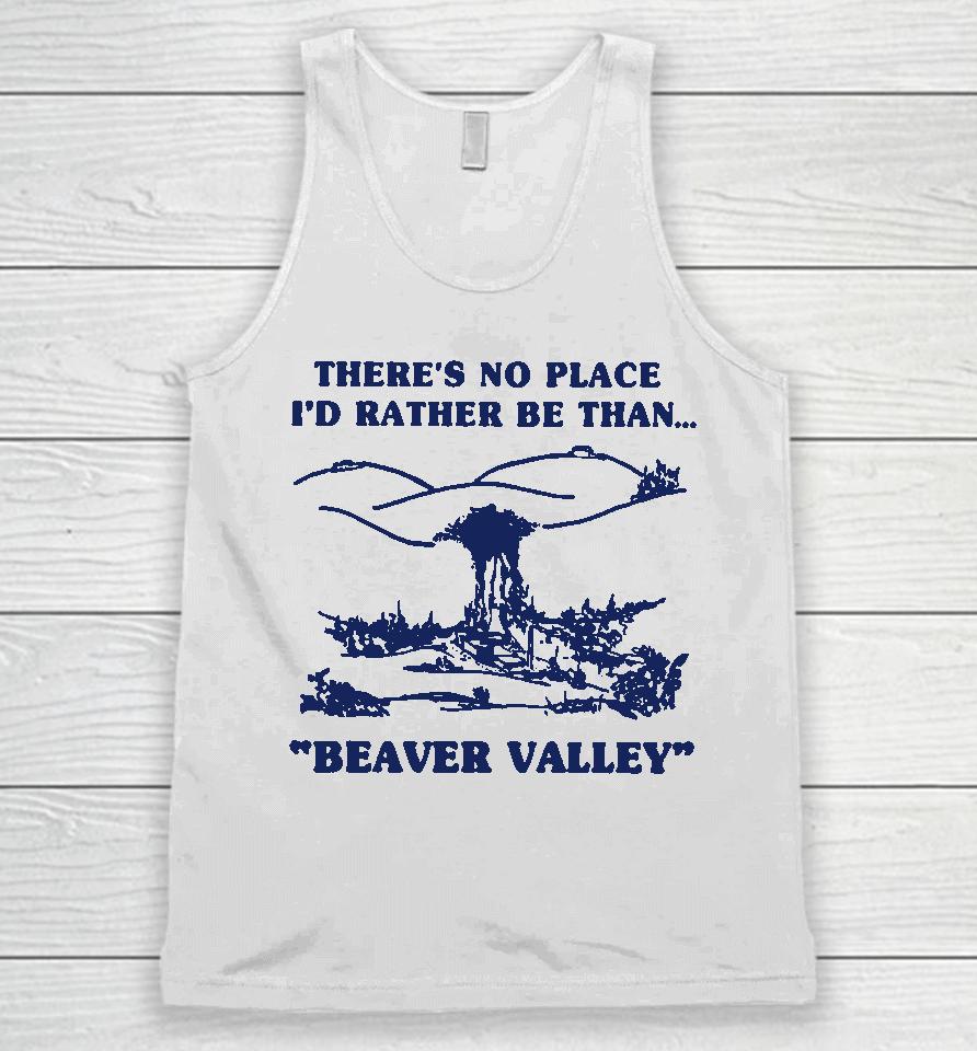 Beaver Valley Unisex Tank Top