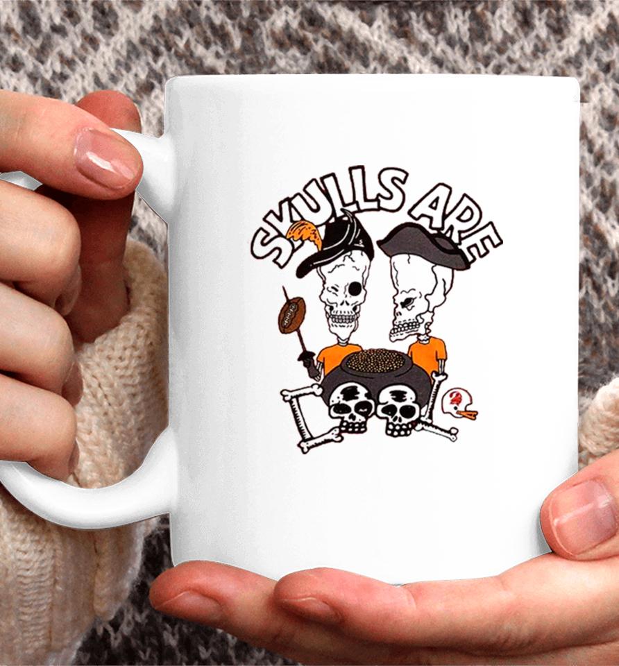 Beavis And Butt Head X Tampa Bay Buccaneers Skulls Coffee Mug