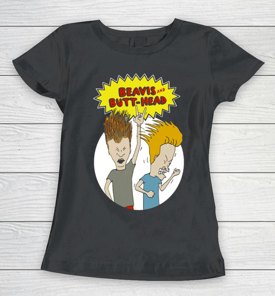 Beavis And Butthead Cartonn Vintage Women T-Shirt