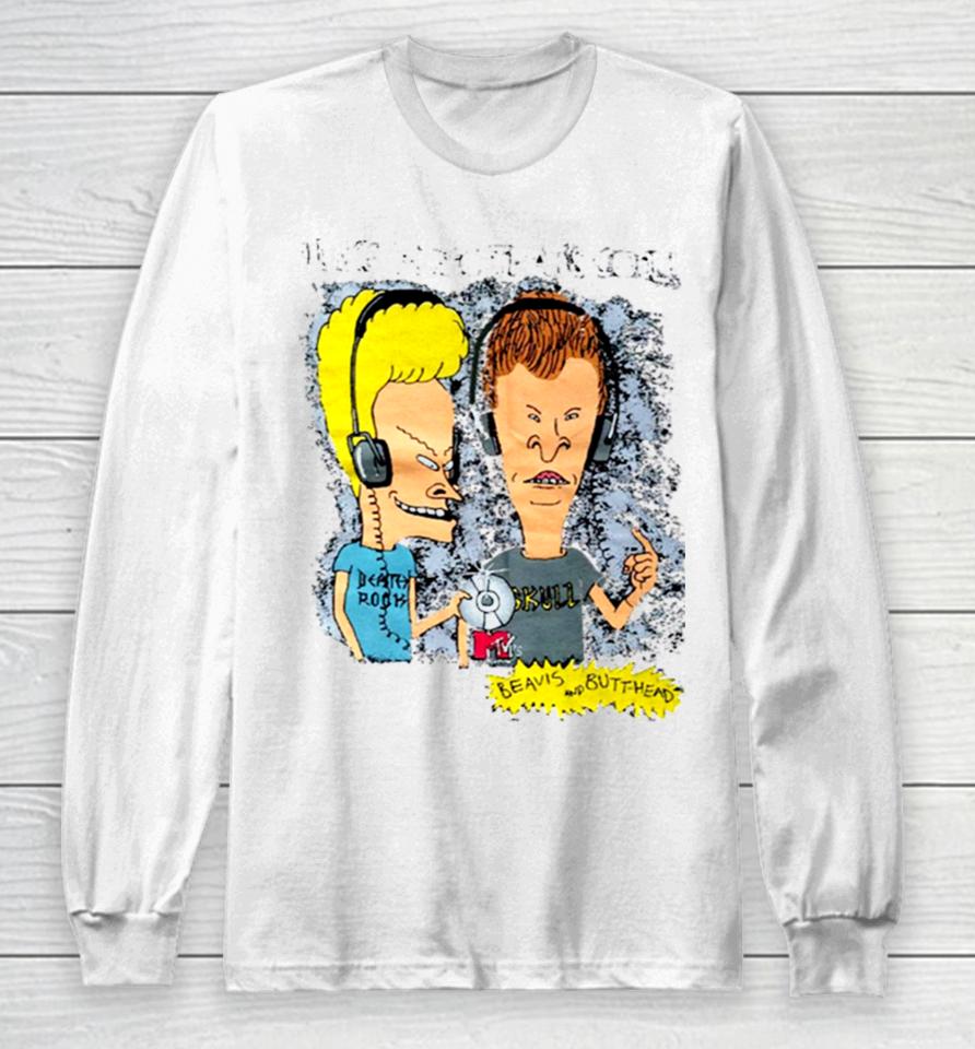 Beavis And Butthead Funny Long Sleeve T-Shirt