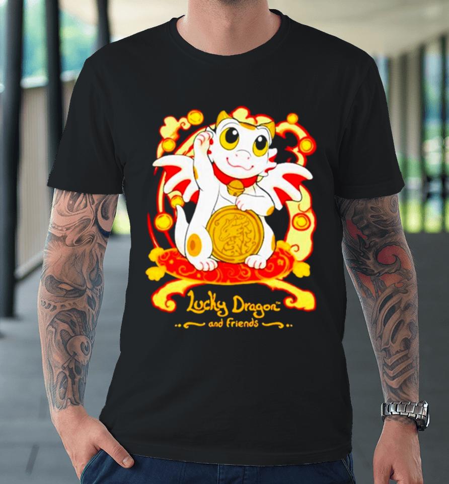 Beckoning Lucky Dragon Premium T-Shirt