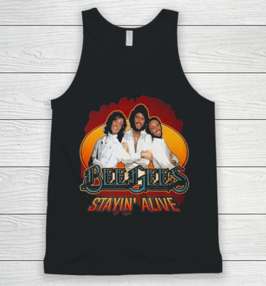 Bee Gees Stayin’ Alive Unisex Tank Top