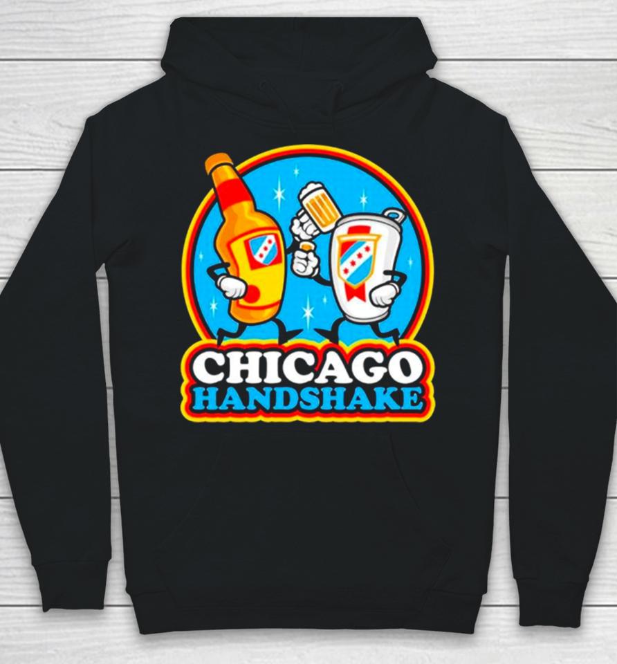 Beer Chicago Handshake Hoodie
