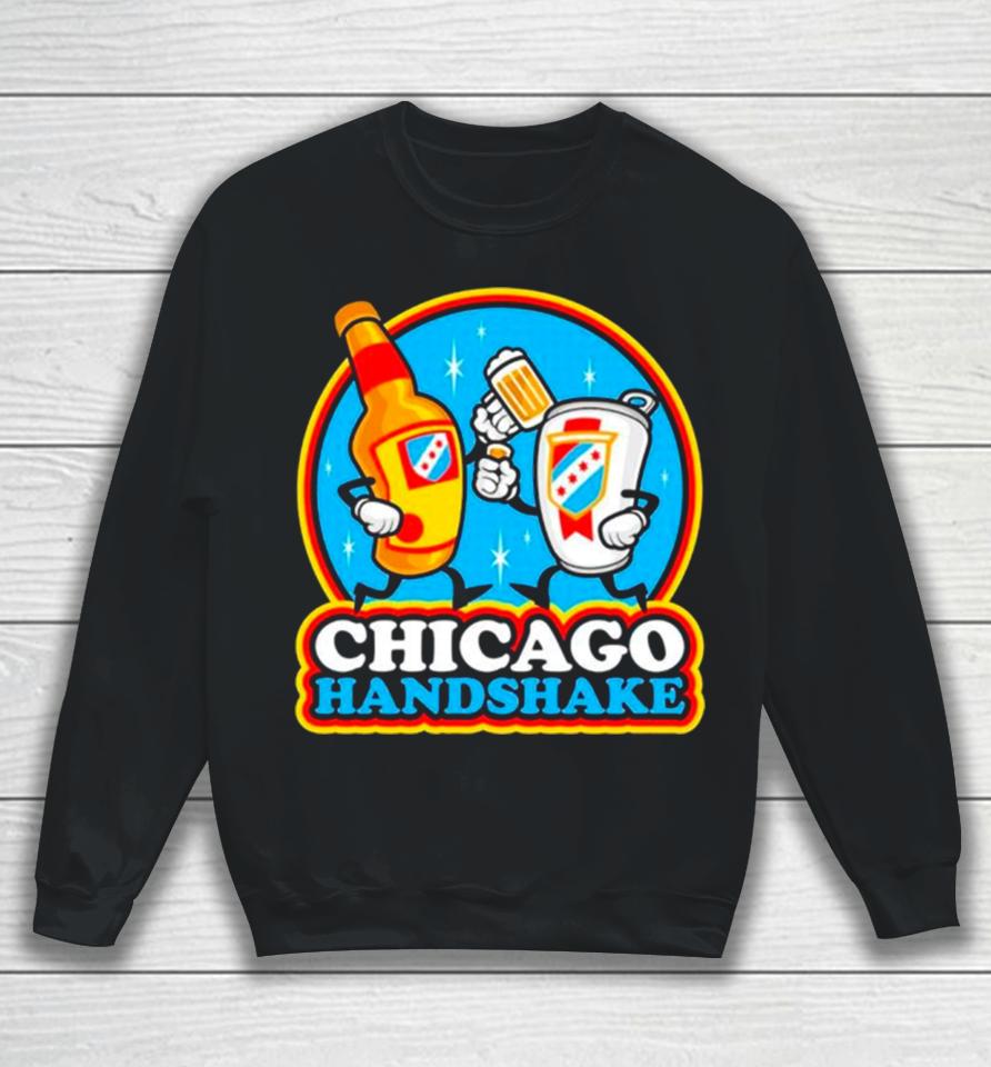 Beer Chicago Handshake Sweatshirt