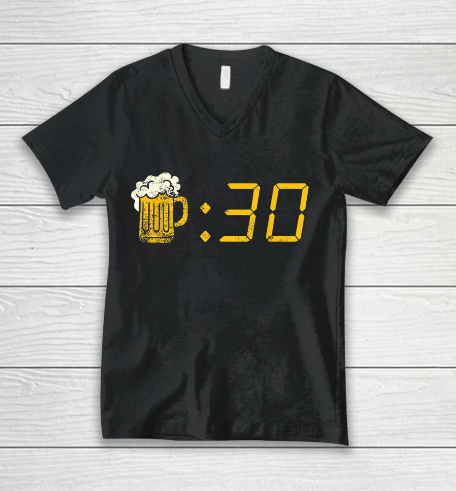 Beer Thirty Unisex V-Neck T-Shirt