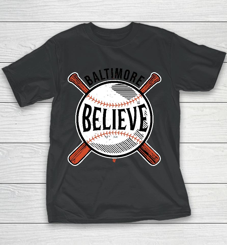 Believe Baltimore Youth T-Shirt