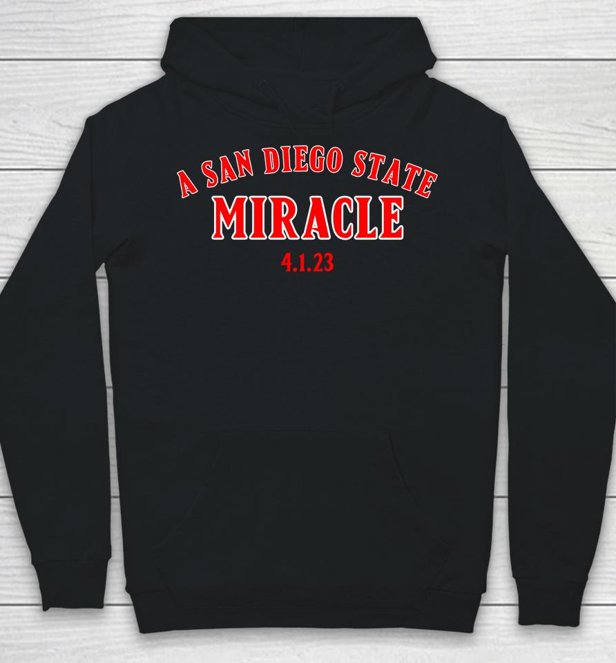 Ben And Woods Merch A San Diego State Miracle Hoodie