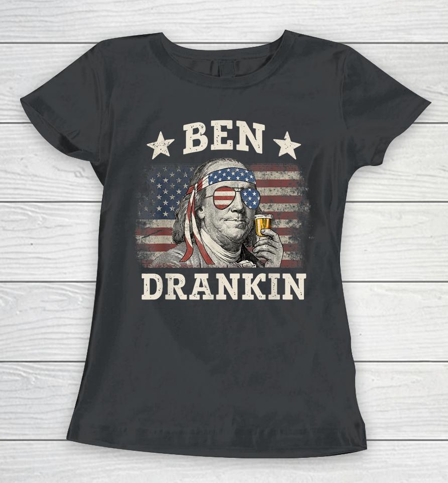 Ben Drankin 4Th Of July Women T-Shirt