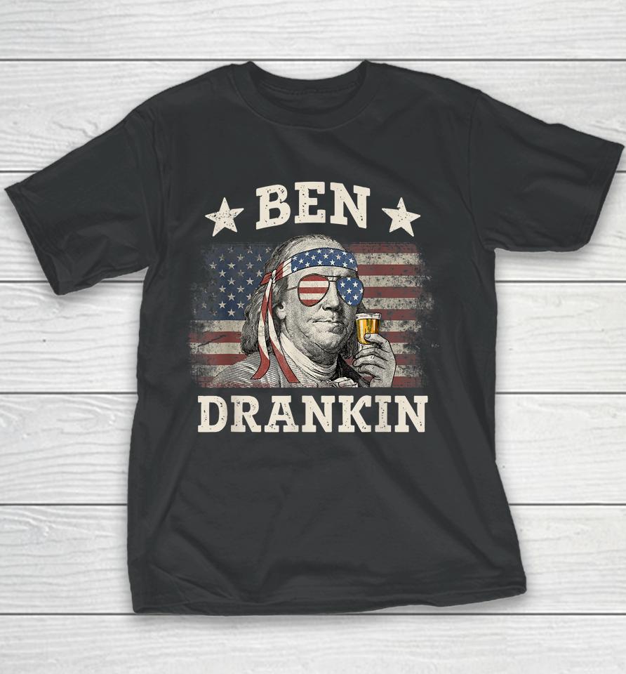Ben Drankin 4Th Of July Youth T-Shirt