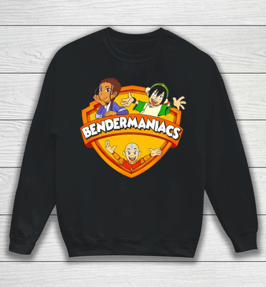 Bendermaniacs The Last Airbender In The Style Of Animaniacs Sweatshirt