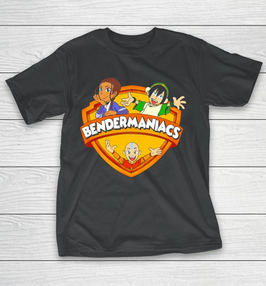 Bendermaniacs The Last Airbender In The Style Of Animaniacs T-Shirt