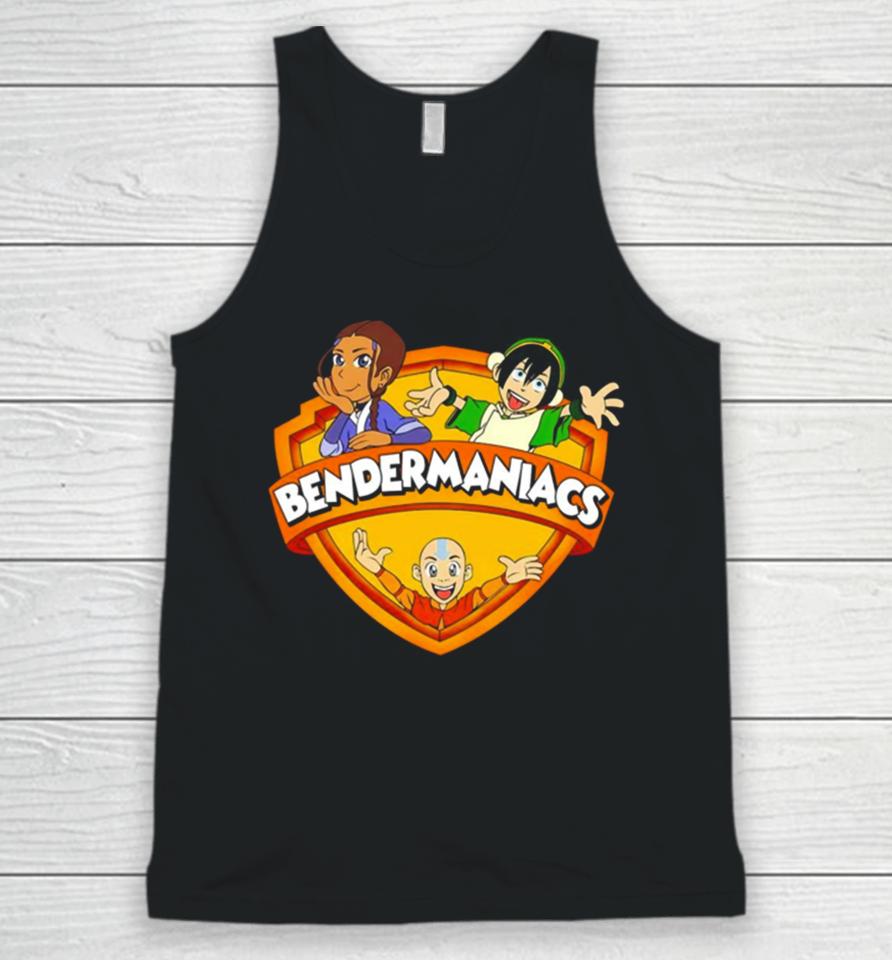 Bendermaniacs The Last Airbender In The Style Of Animaniacs Unisex Tank Top