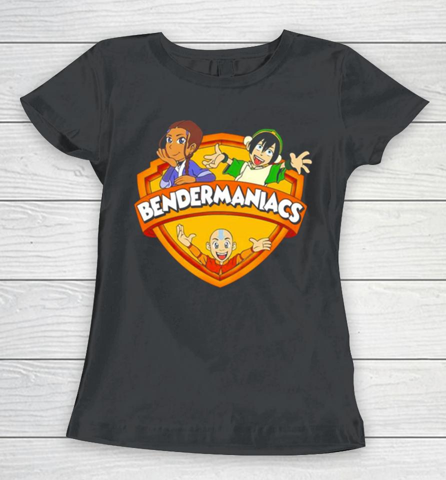 Bendermaniacs The Last Airbender In The Style Of Animaniacs Women T-Shirt
