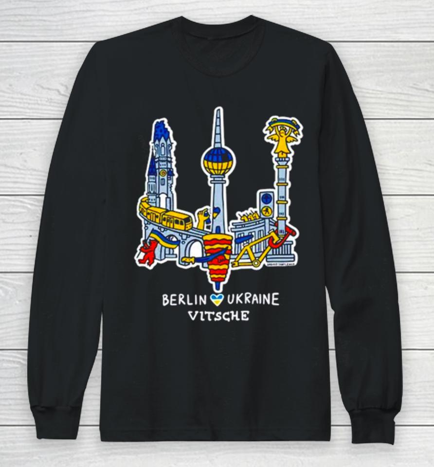 Berlin Ukraine Vitsche City Long Sleeve T-Shirt