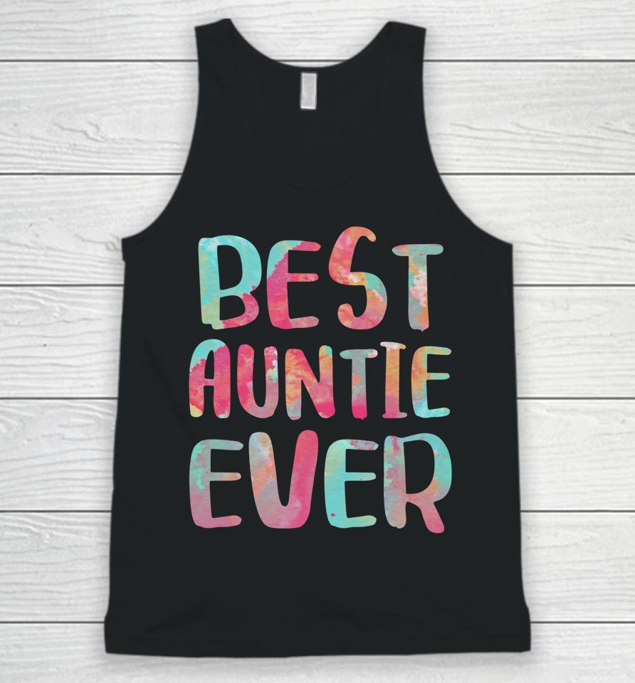 Best Auntie Ever Mother's Day Gift Unisex Tank Top