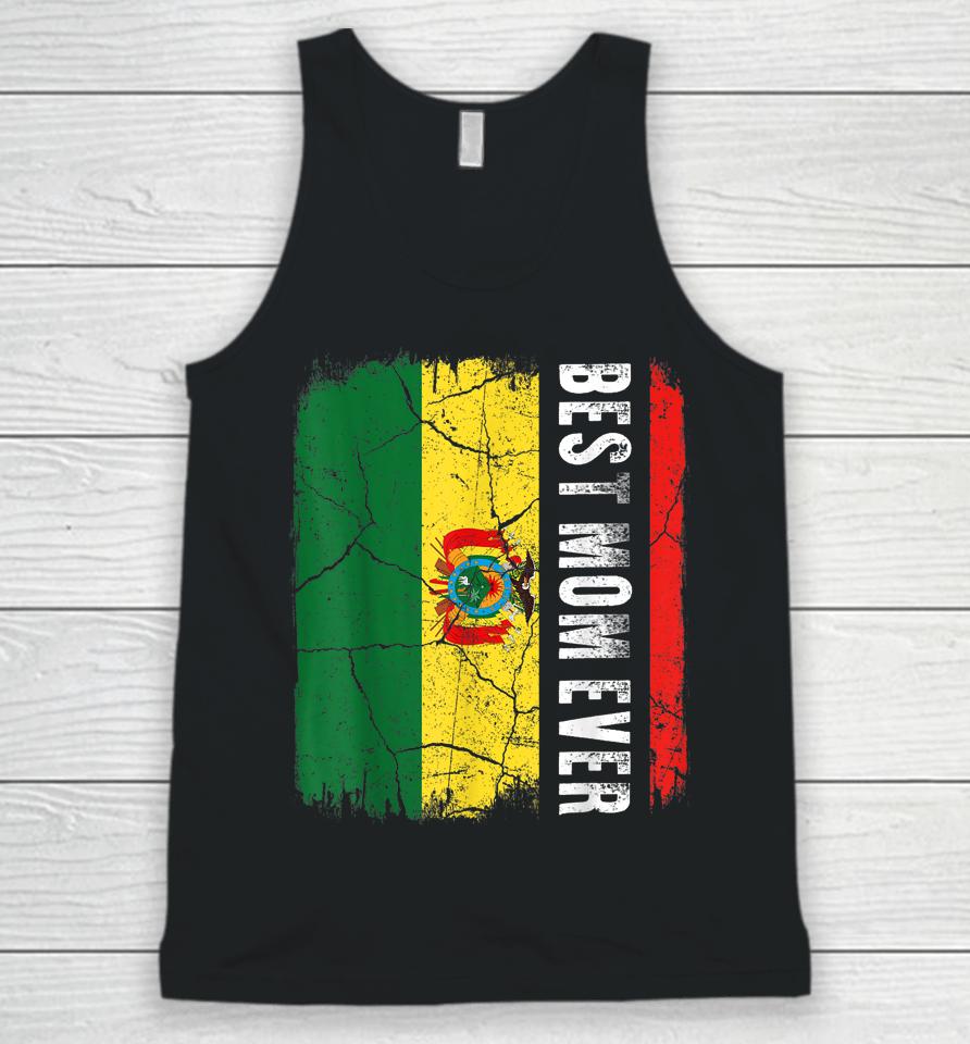 Best Bolivian Mom Ever Bolivia Flag Mother's Day Gift Unisex Tank Top
