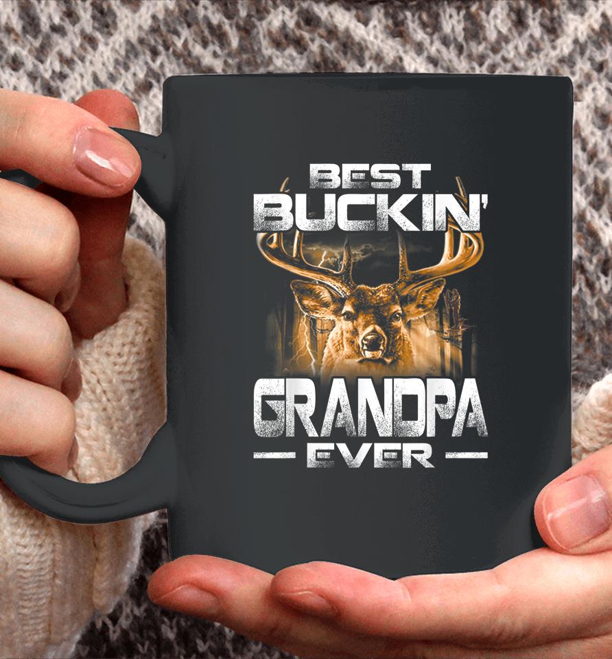 Best Buckin' Grandpa Ever Deer Hunting Coffee Mug