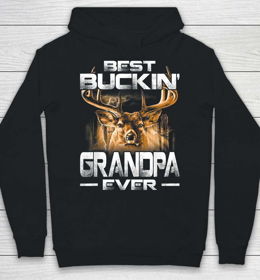 Best Buckin' Grandpa Ever Deer Hunting Hoodie