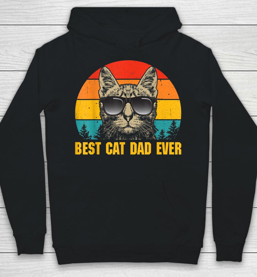 Best Cat Dad Ever Tshirt For Dad On Father's Day Cat Daddy Hoodie