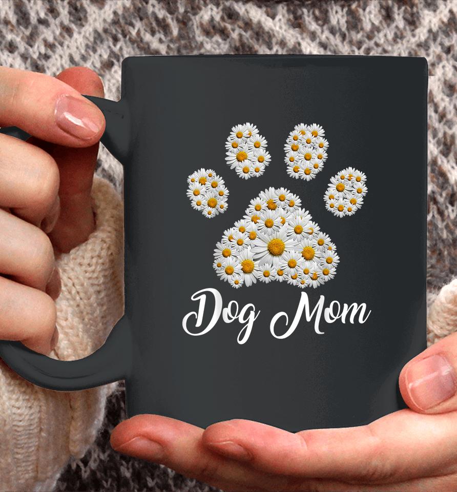 Best Dog Mom Ever Daisy Dog Paw Mother's Day Coffee Mug