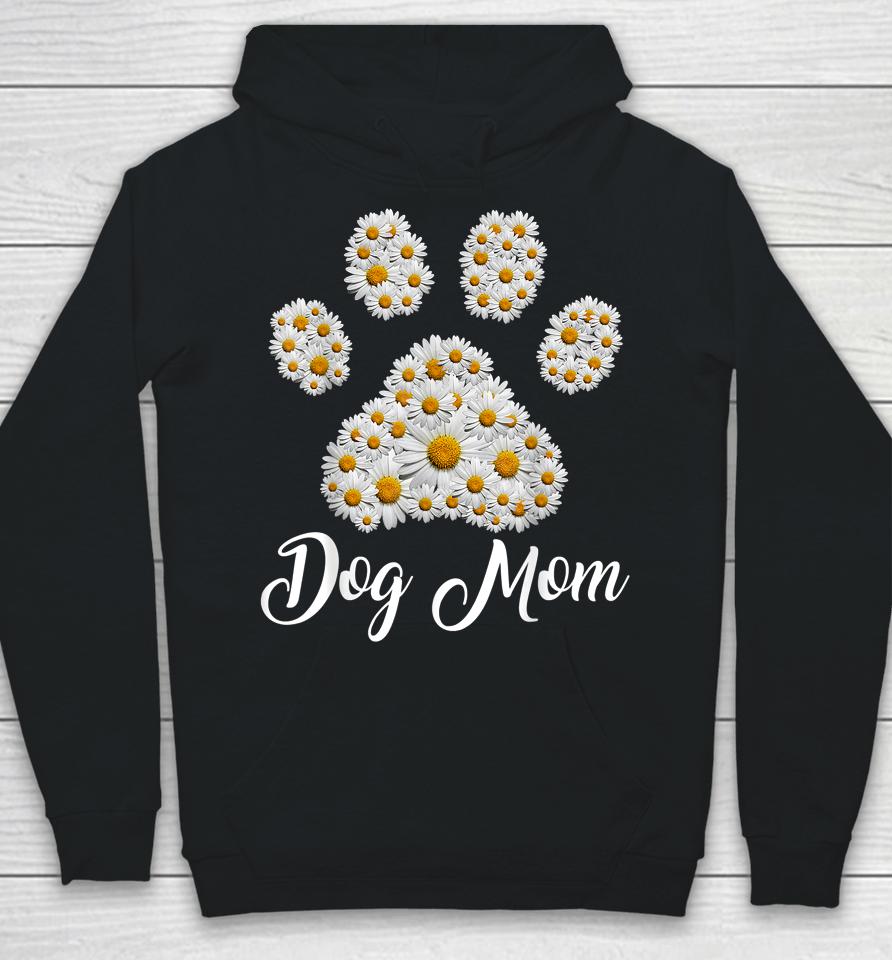 Best Dog Mom Ever Daisy Dog Paw Mother's Day Hoodie