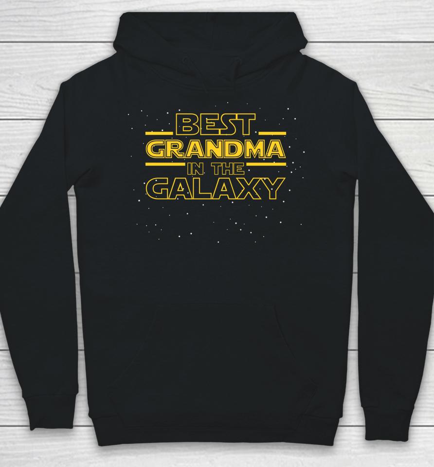 Best Grandma In The Galaxy Grandmother Hoodie