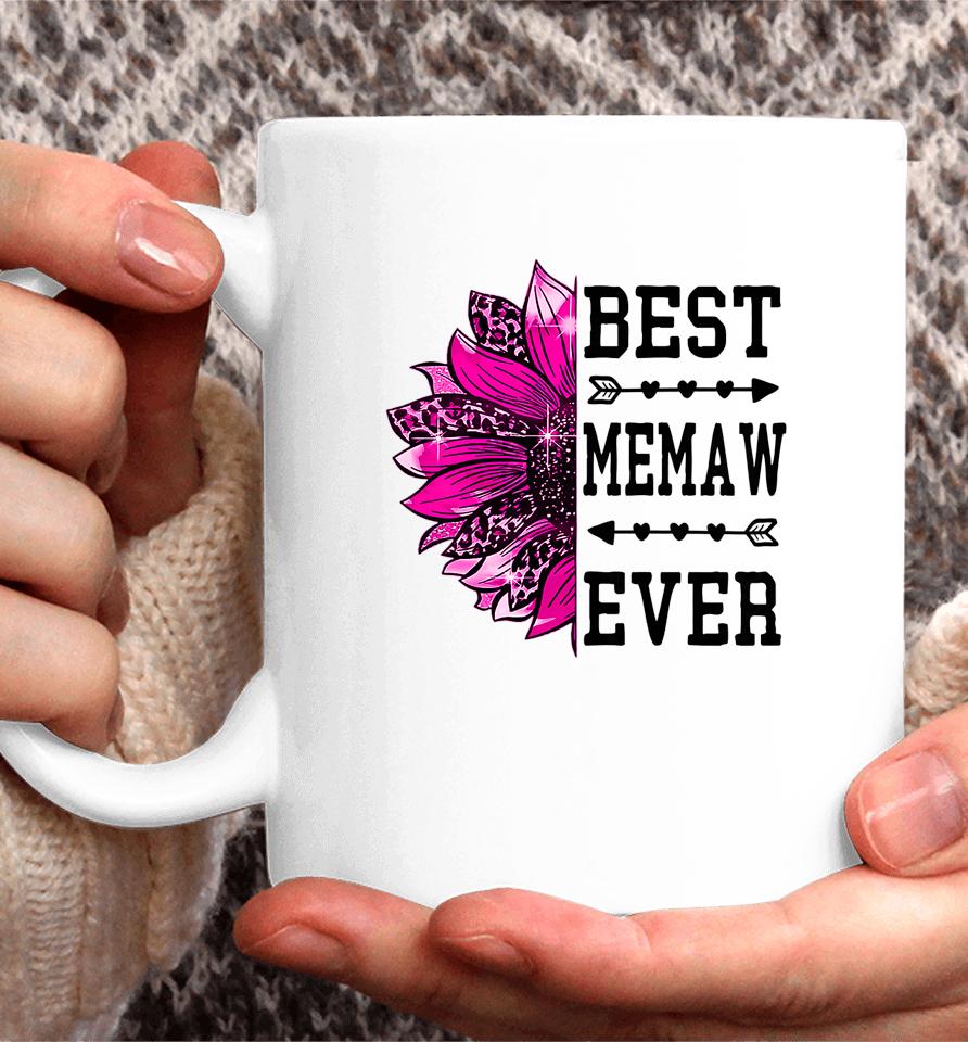 Best Memaw Ever Sunflower Mothers Day Coffee Mug