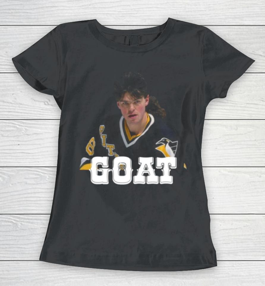 Best Pittsburgh Hockey Jaromir Jagr Goat Hockey Fan Women T-Shirt