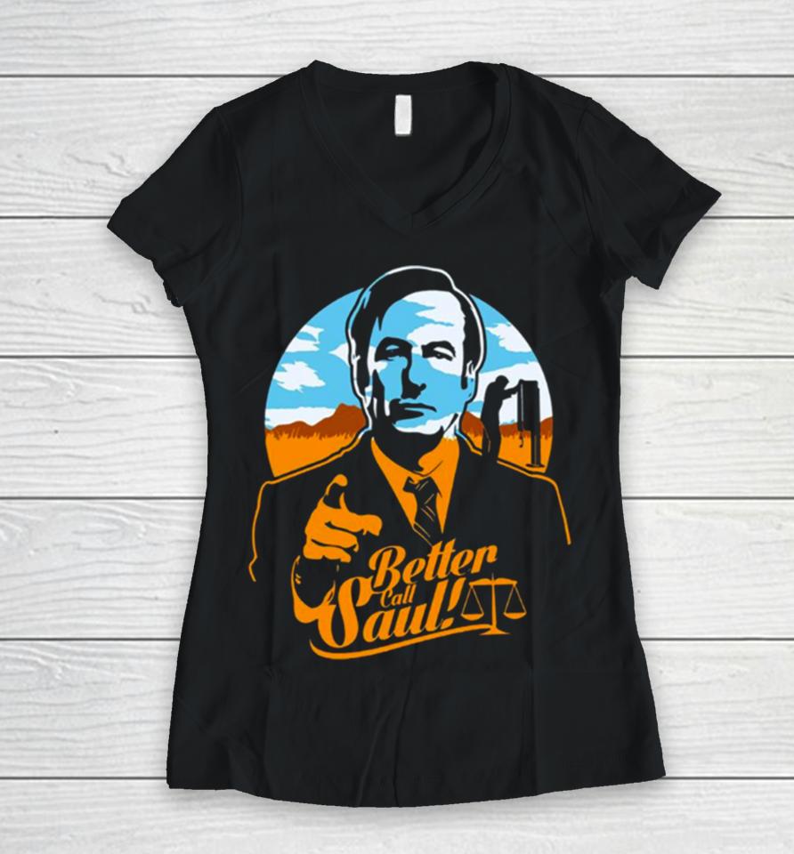Better Call Saul Breaking Bad Women V-Neck T-Shirt