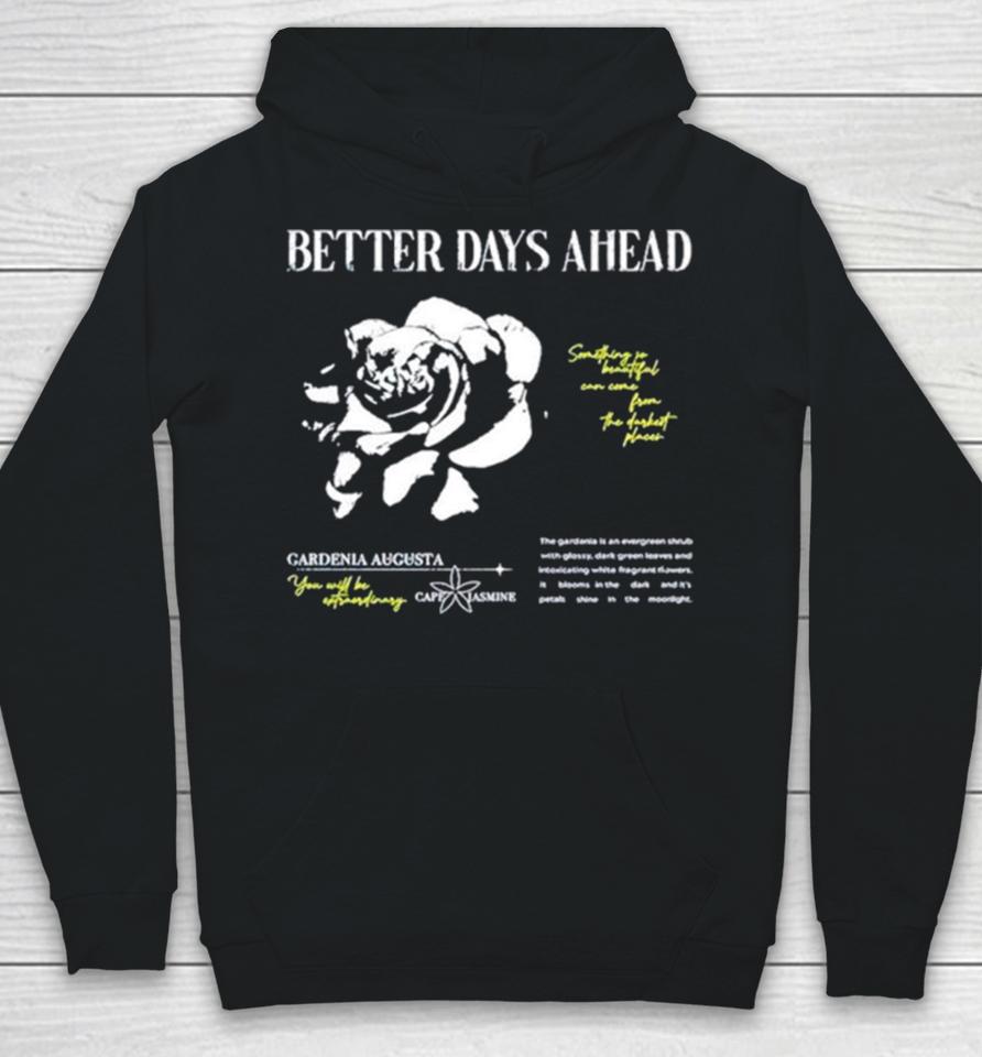 Better Days Ahead Something So Beautiful Can Come From The Darkest Places Hoodie