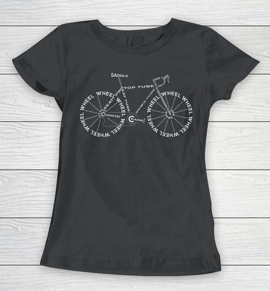 Bicycle Amazing Anatomy Women T-Shirt
