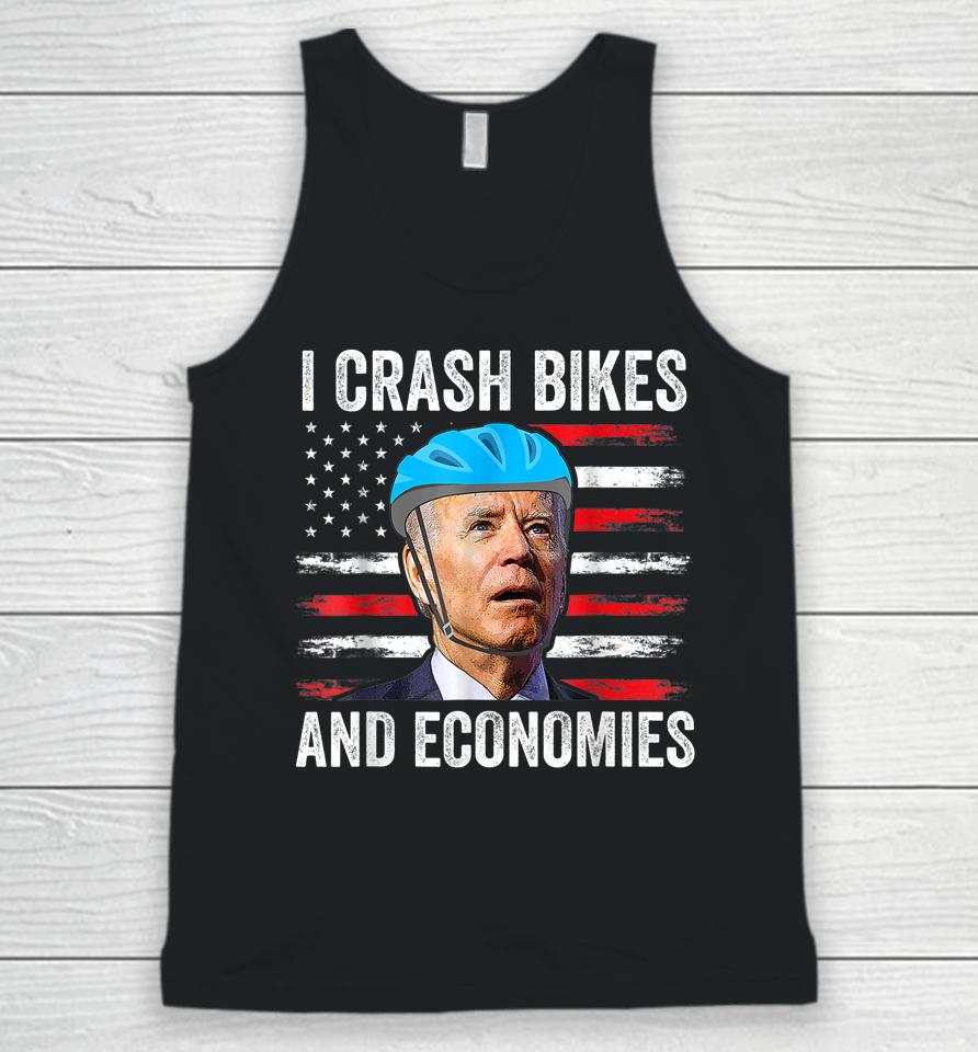 Biden Bicycle I Crash Bikes And Economies Unisex Tank Top