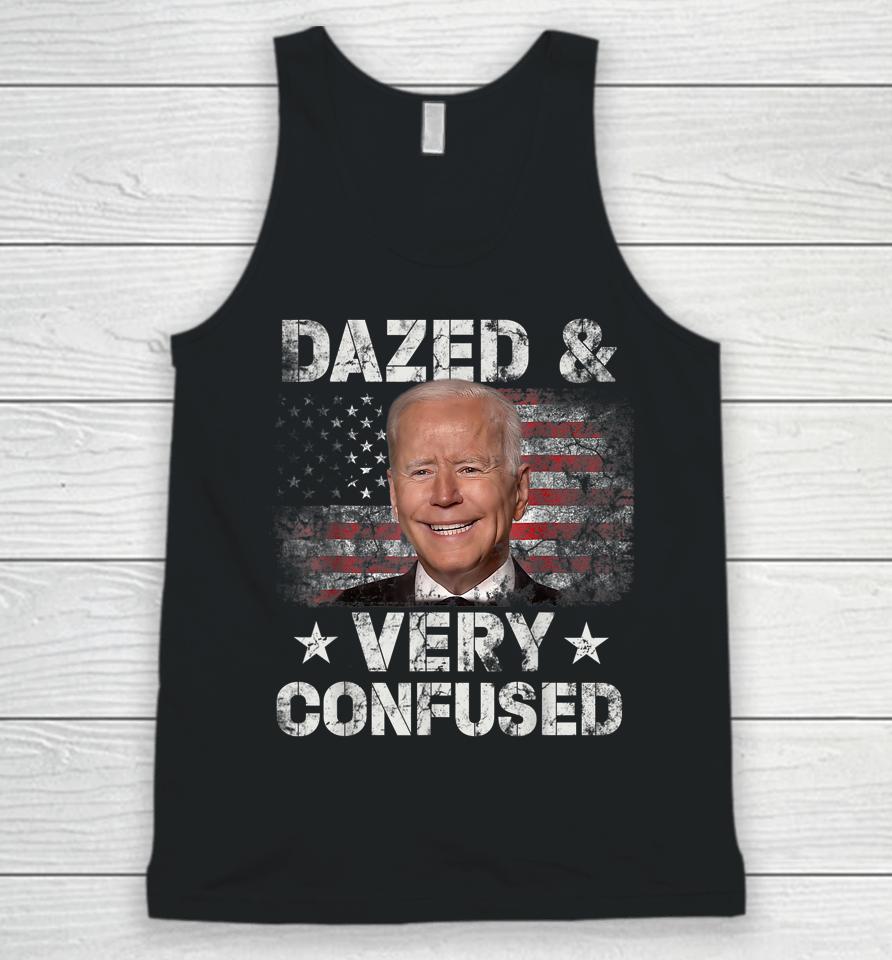 Biden Dazed And Very Confused Funny Unisex Tank Top