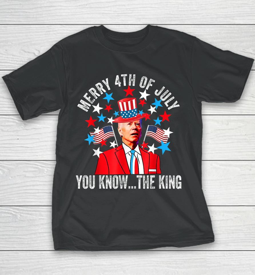 Biden Dazed Merry 4Th Of July You Know The Thing Youth T-Shirt