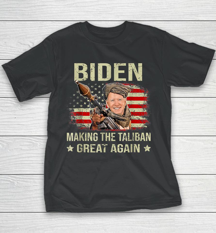 Biden Making The Taliban Great Again Youth T-Shirt
