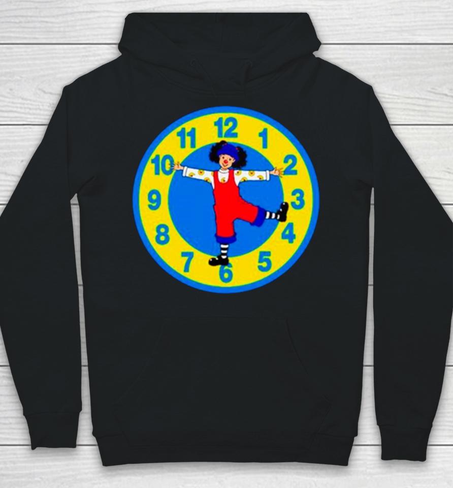 Big Comfy Couch Clock Hoodie