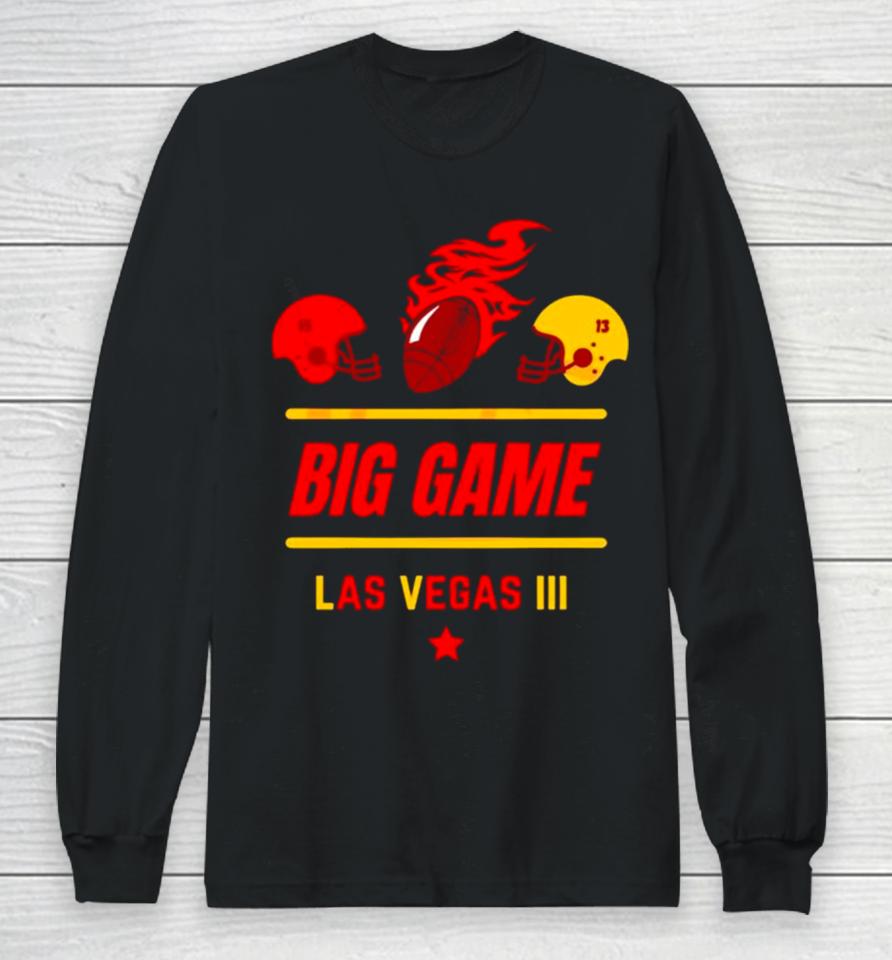 Big Game Las Vegas Super Bowl Lviii Long Sleeve T-Shirt