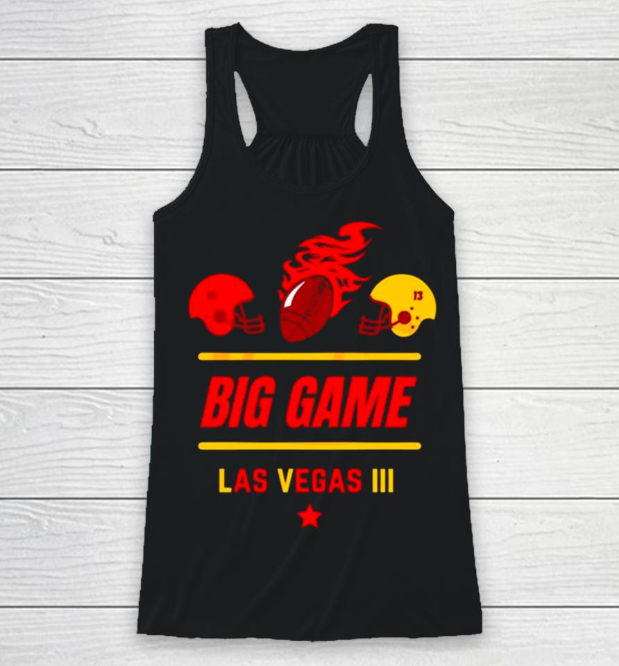 Big Game Las Vegas Super Bowl Lviii Racerback Tank