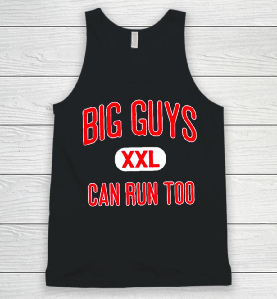 Big Guys Can Run Too Unisex Tank Top