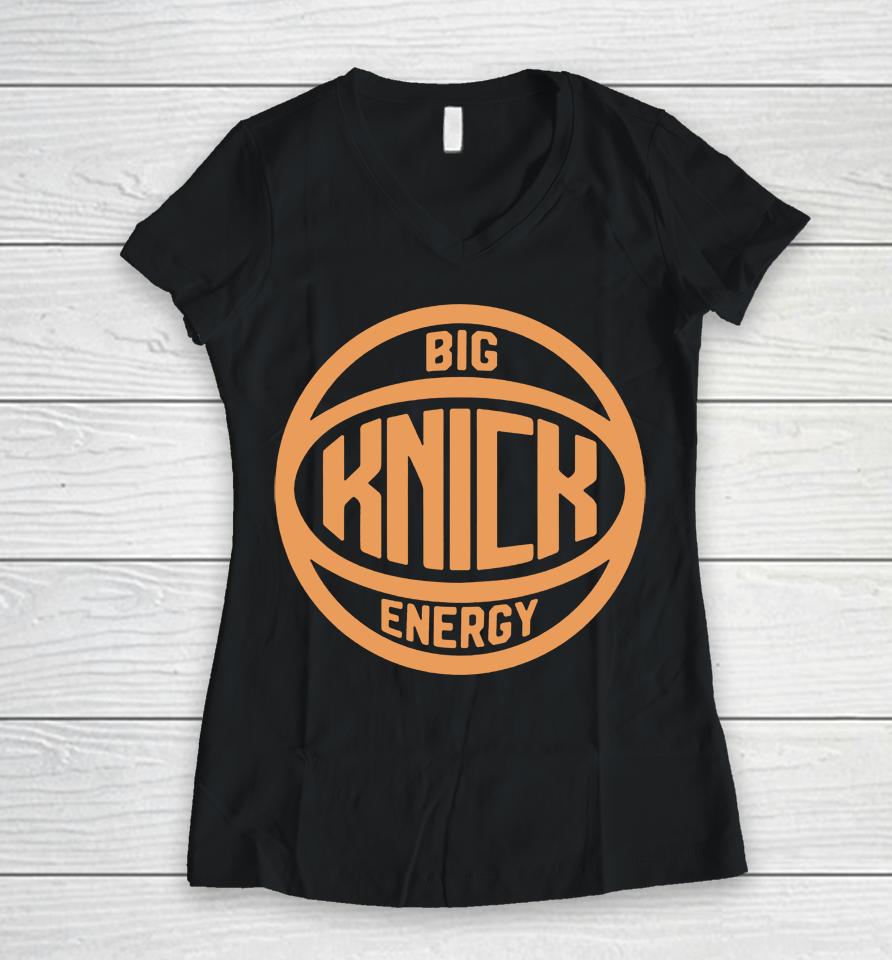 Big Knick Energy Women V-Neck T-Shirt