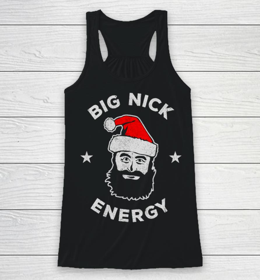 Big Nick Energy Christmas Racerback Tank