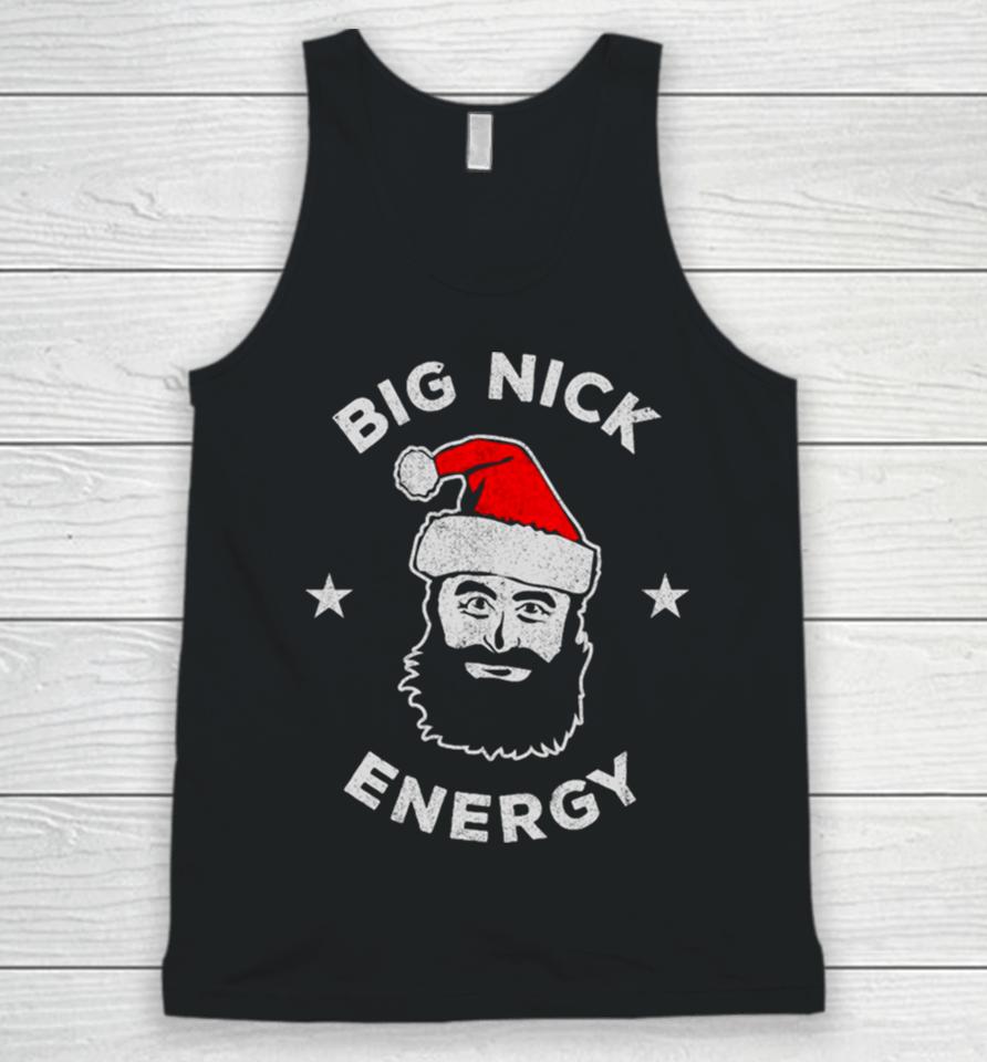 Big Nick Energy Christmas Unisex Tank Top