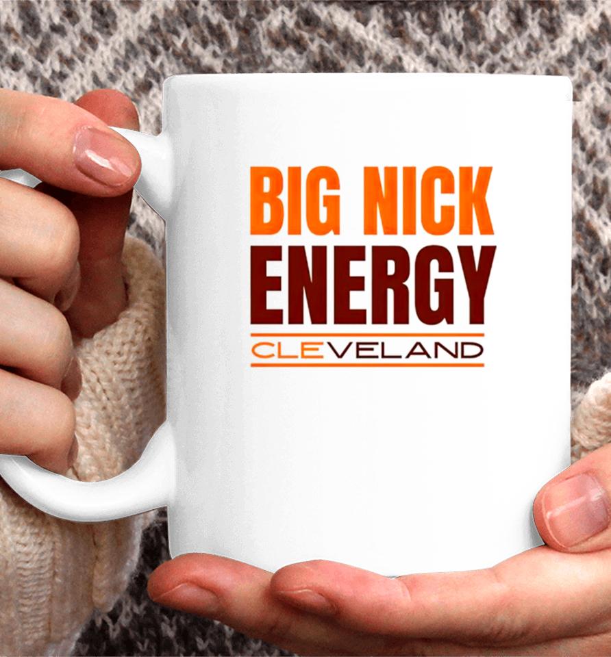 Big Nick Energy Cleveland Browns Coffee Mug