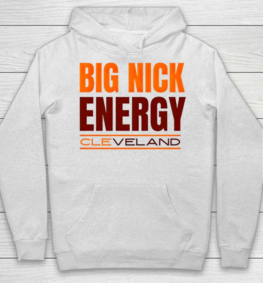 Big Nick Energy Cleveland Browns Hoodie