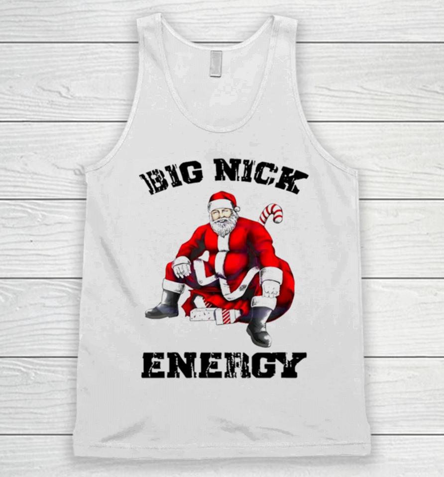 Big Nick Energy Santa Unisex Tank Top